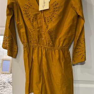 Stylish Mustard Romper